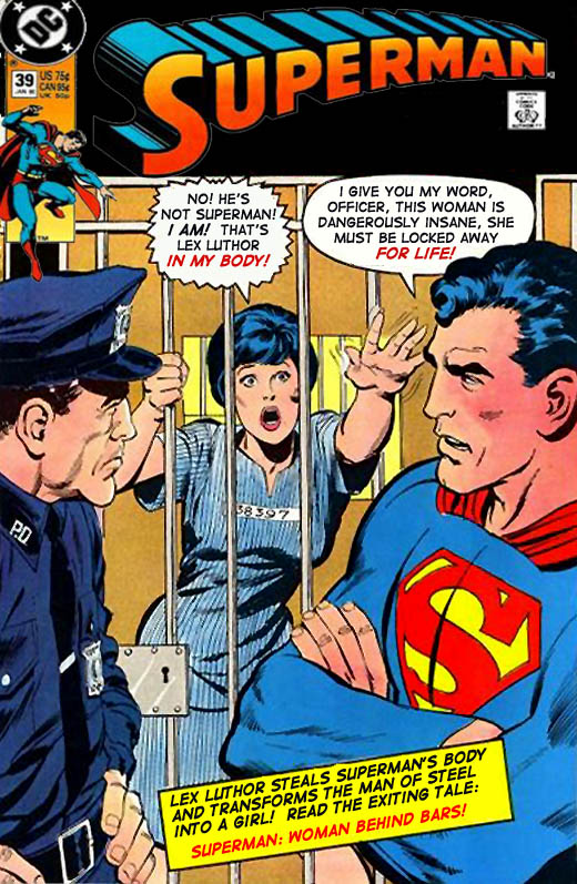 Superman - Woman Behind Bars